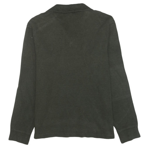Polo Ralph Lauren Men’s Green 1/2 Zip Cotton Knit Sweatshirt L