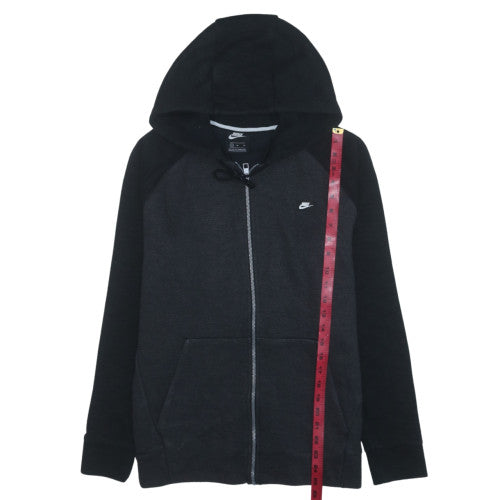 Nike Men's Black Full Zip Hoodie M Fleece Sportswear
