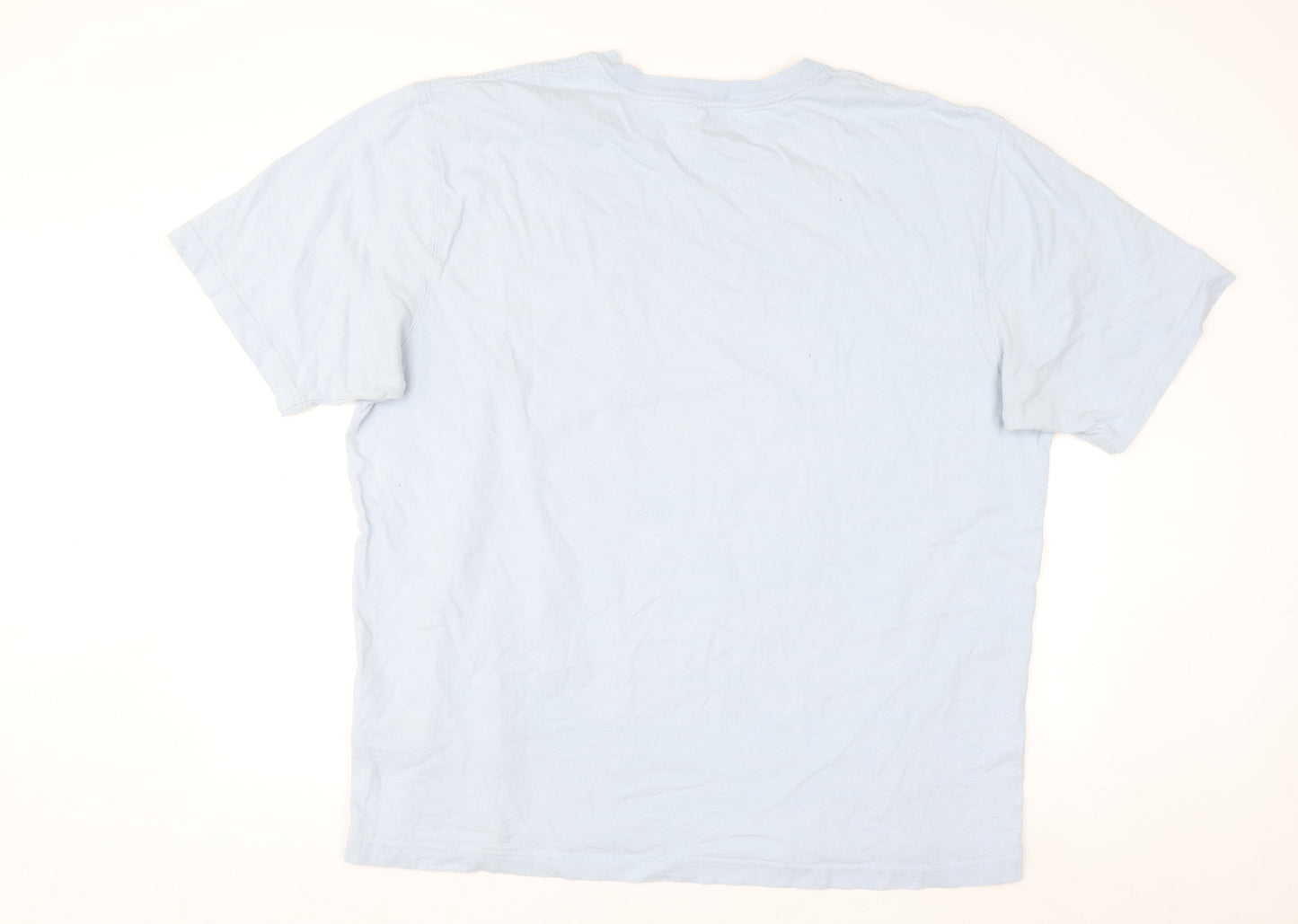 Carhartt Men Blue XL Loose Fit Heavyweight Cotton Crew Neck T-Shirt