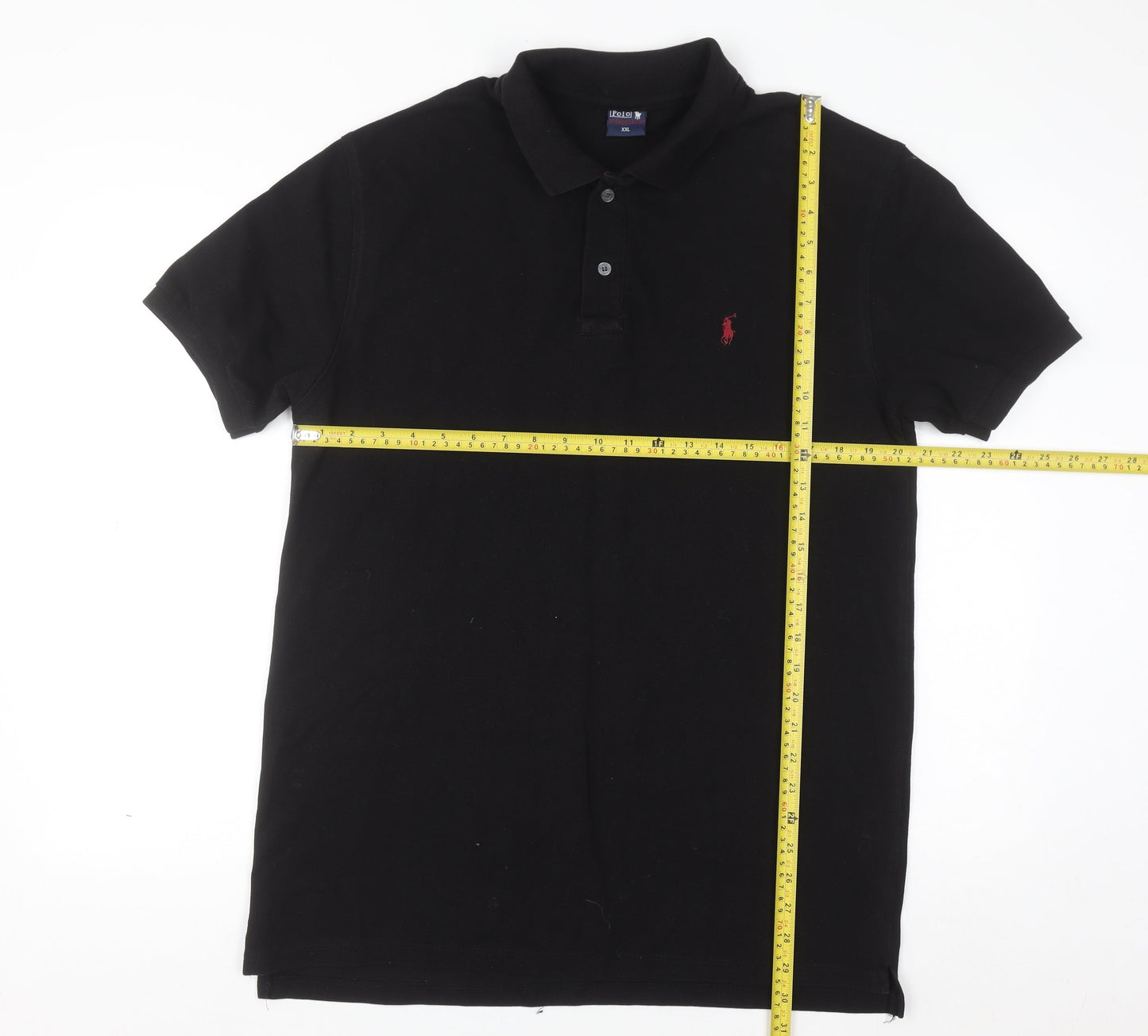 Ralph Lauren Men's Black 2XL Classic Polo Shirt