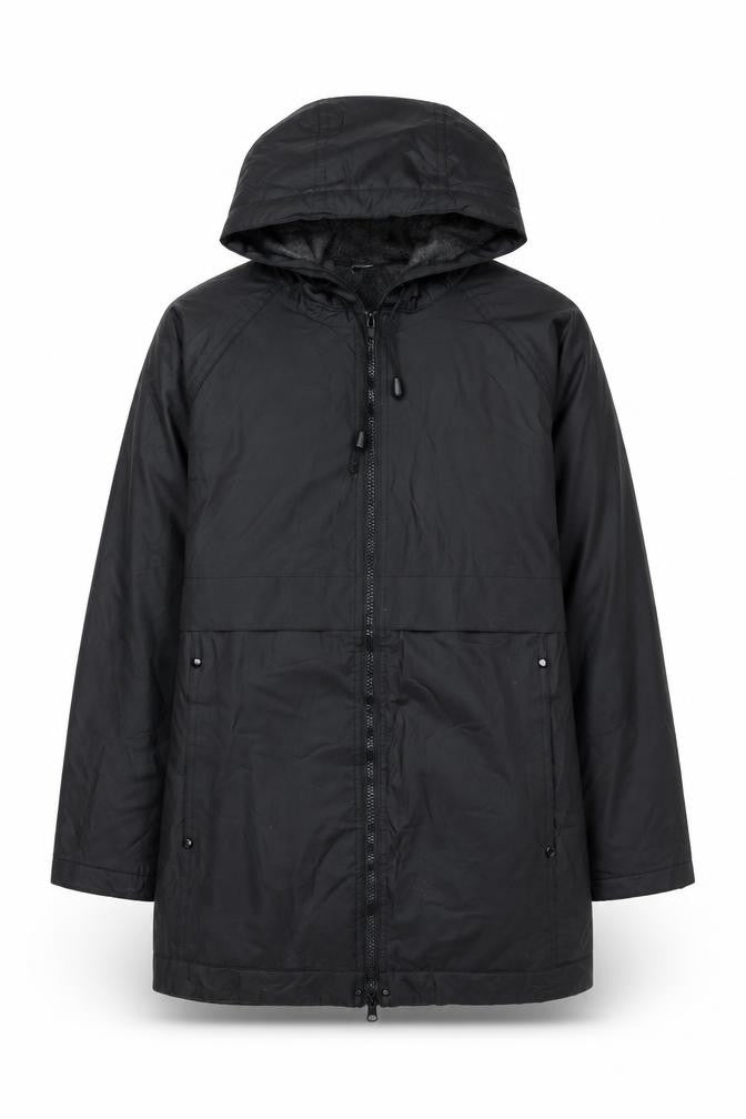 Misty Harbor Men's Black S Waterproof Hooded Rain Jacket