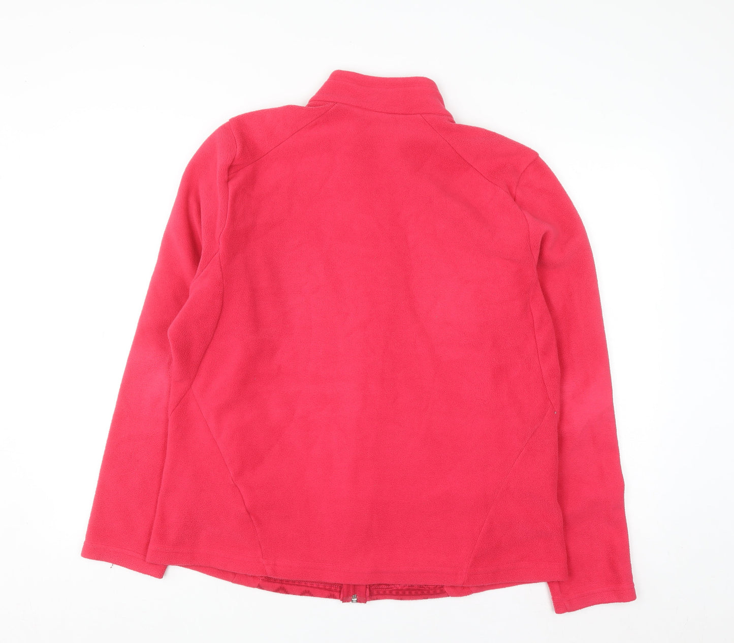 Oxylane Women’s Pink Full Zip Fleece Sweatshirt Size 2XL