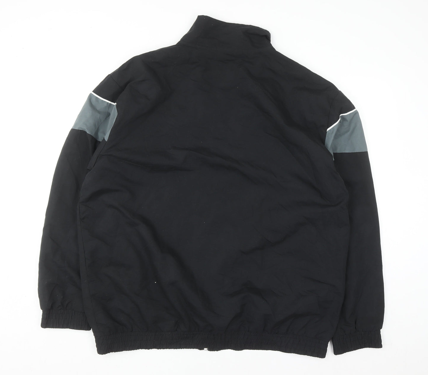 Russell Athletic Men's Black XL Windbreaker Jacket