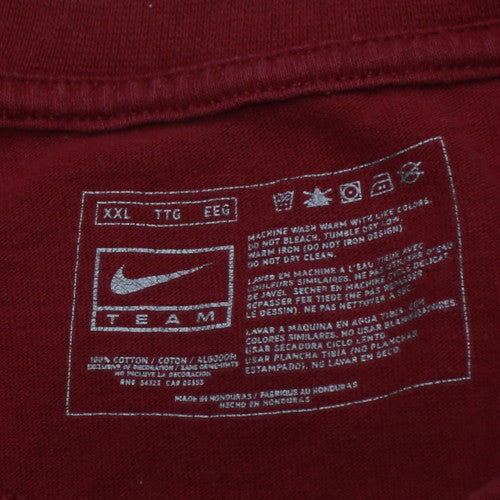 Nike Men’s Red ‘Roll Tide’ Short Sleeve Crew Neck T-Shirt XXL Cotton