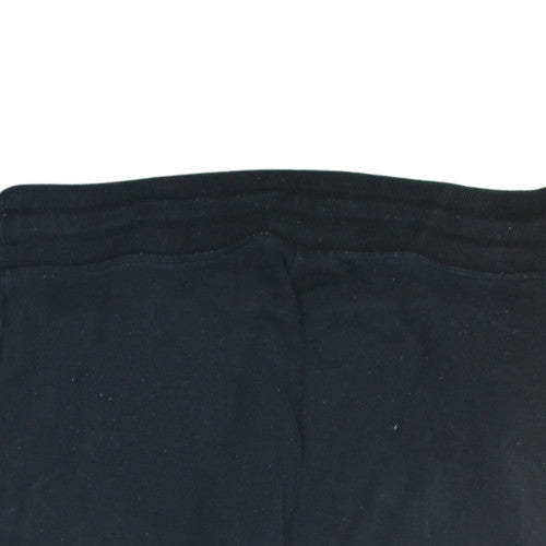 Champion Men’s Black Fleece Jogger Trousers Size L Regular Fit