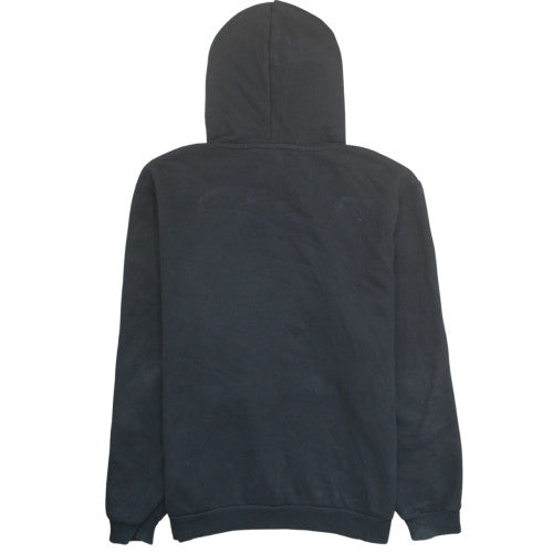 Puma Men's Black Pullover Hoodie L Logo Fleece Sweatshirt