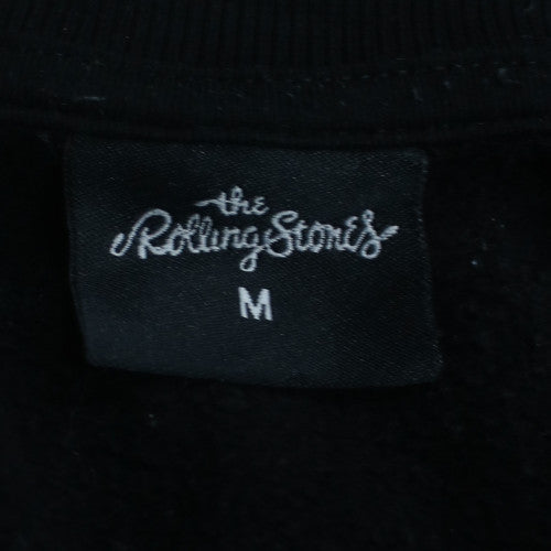 The Rolling Stones Womens Black Medium Pullover Sweatshirt