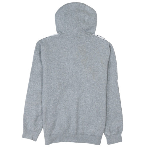 Nike Men's Grey Pullover Hoodie Small Logo Sports Fleece