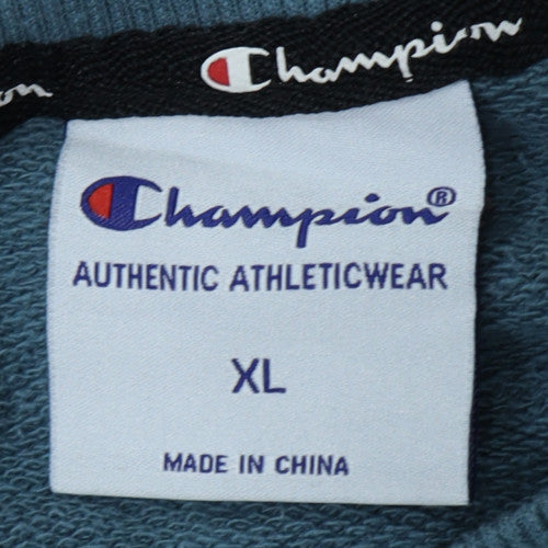 Champion Men's Blue XL Crew Neck Pullover Sweatshirt