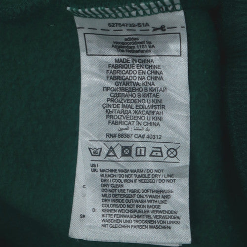 Adidas Men’s Green 2XL Pullover Crew Neck Graphic Sweatshirt