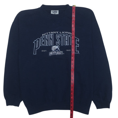 Lee Sport Men's Blue Penn State Graphic Sweatshirt XL Vintage Pullover