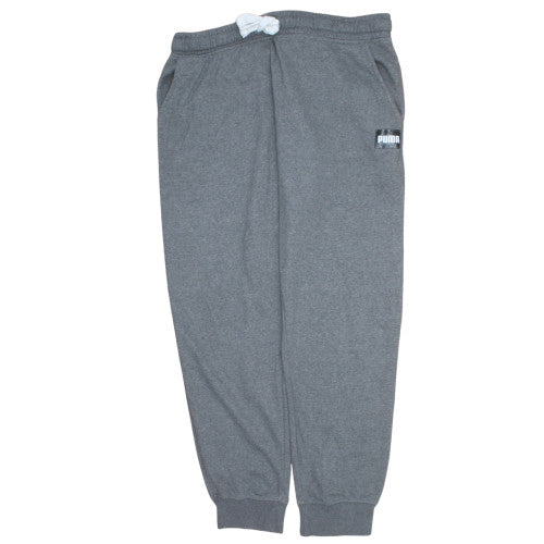 Puma Men's Grey XL Sweatpants Joggers Fleece Activewear Tapered Fit