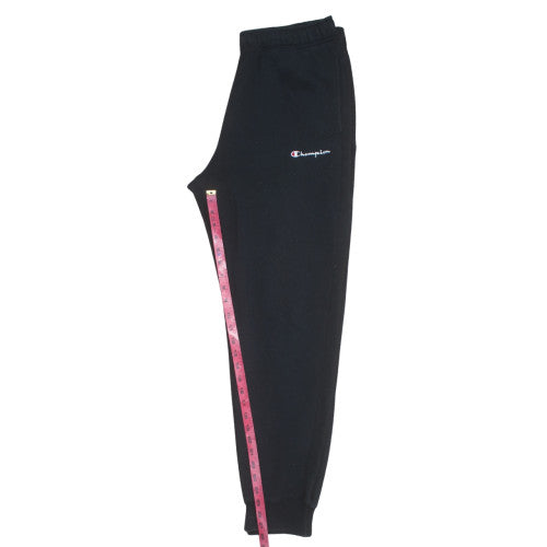 Champion Men's Black Fleece Jogger Sweatpants L Regular Fit