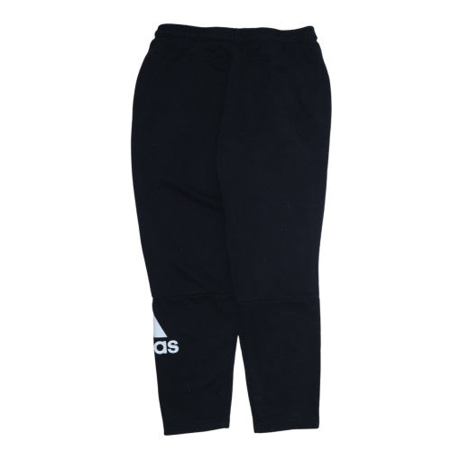 Adidas Men's Black XL Fleece Jogger Sweatpants Tapered Fit