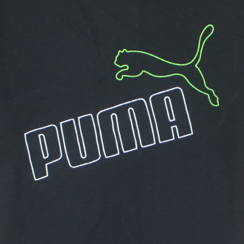 Puma Men's Black Short Sleeve Crew Neck Graphic T-Shirt XXL