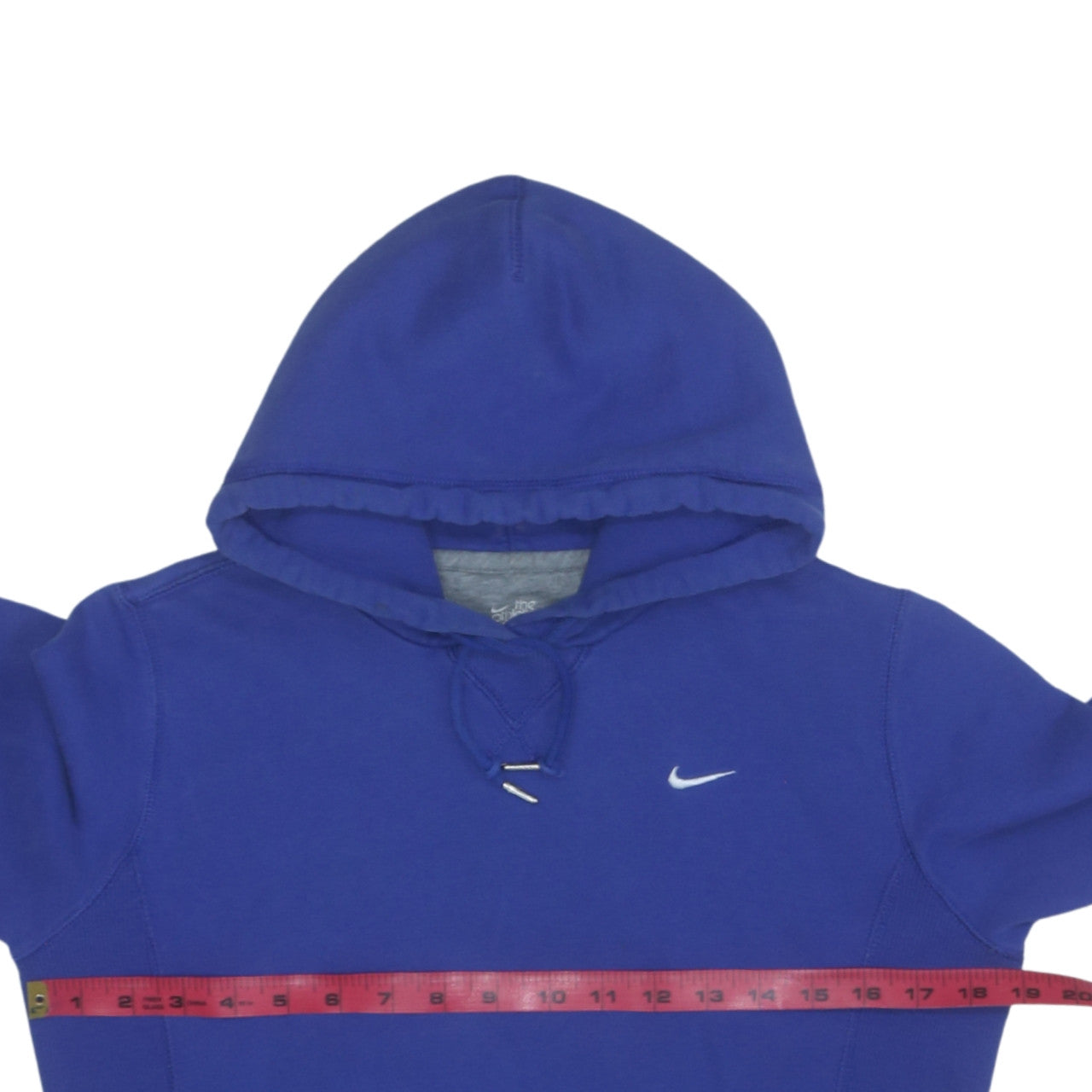 Nike Women's Blue Pullover Hoodie M Cotton Athletic Dept