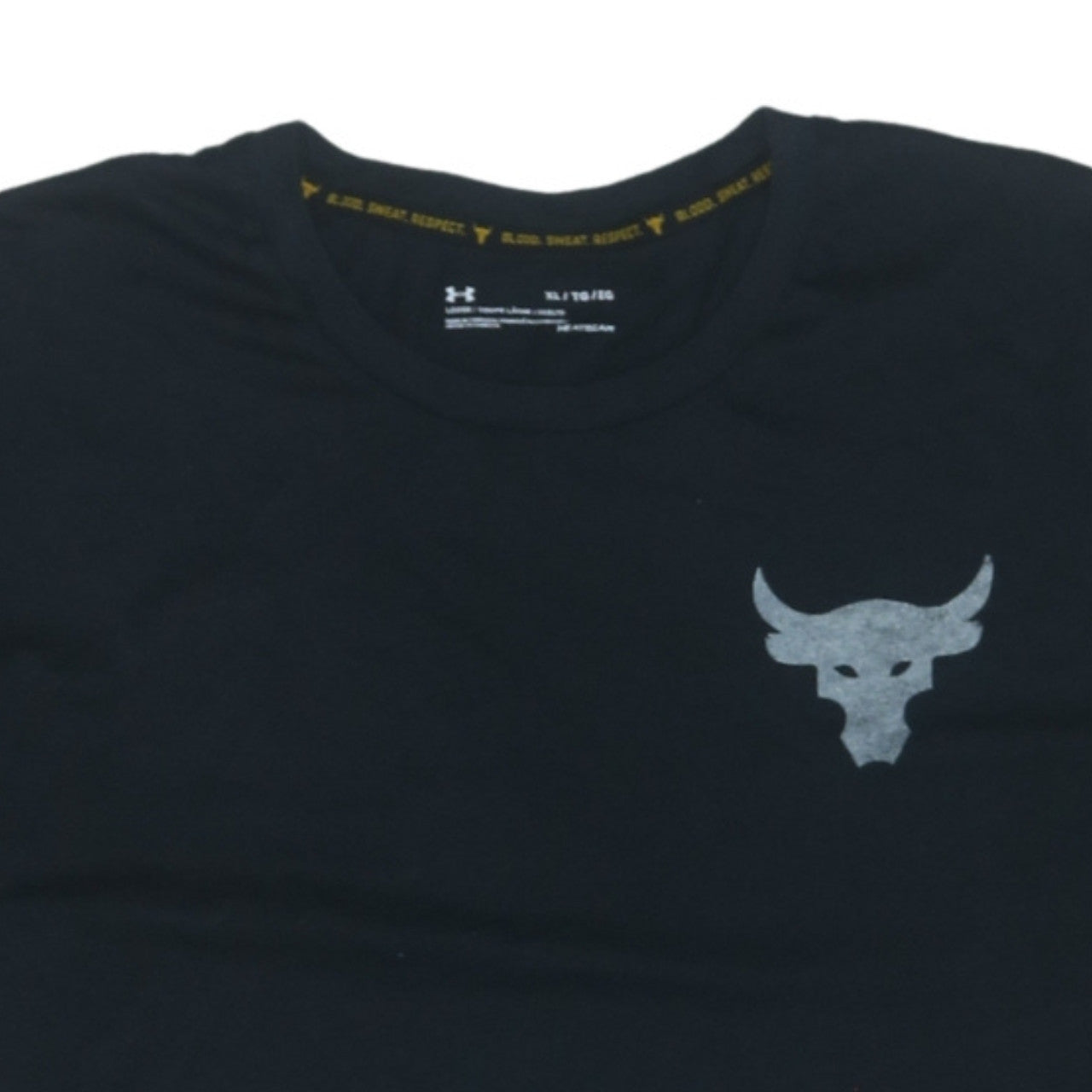 Under Armour Men's Black XL Project Rock Bull Graphic T-Shirt