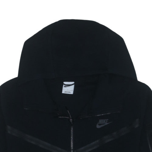 Nike Men's Black Full Zip Hooded Fleece Hoodie Size L