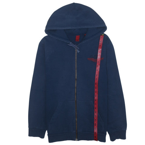 Levi's Men's Blue Full Zip Hoodie Sweatshirt Size M Regular Fit