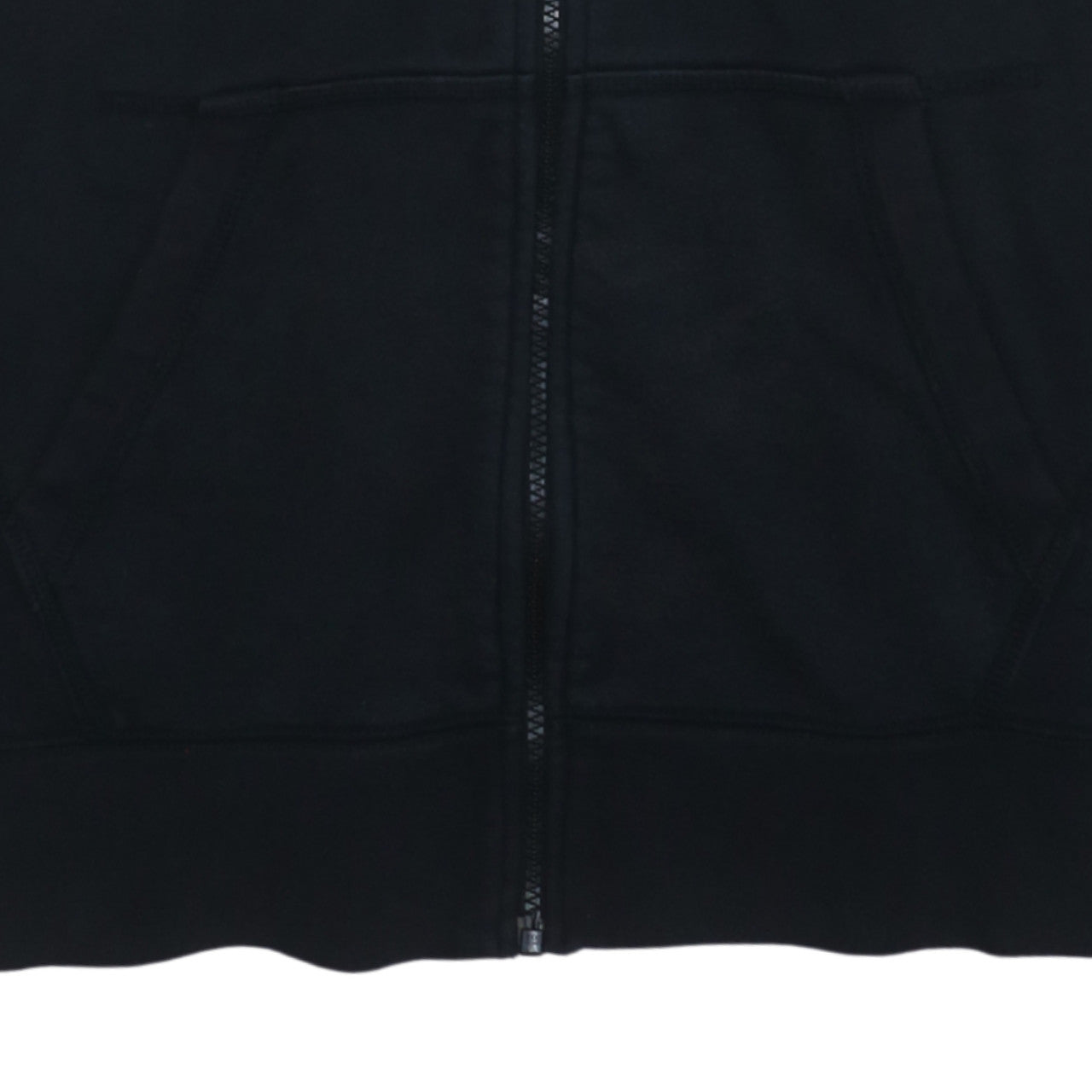 Nike Men's Black Full Zip Hoodie Size L Fleece Sportswear