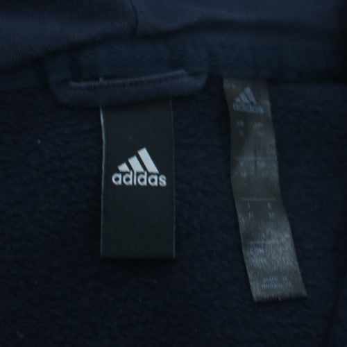 Adidas Men’s Blue Full Zip Scotland Hoodie Size L Sports Fleece