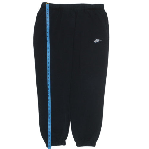Nike Men's Black XL Fleece Sweatpants Relaxed Fit Tapered Joggers