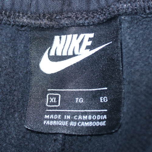 Nike Men's Black XL Fleece Sweatpants Relaxed Fit Tapered Joggers