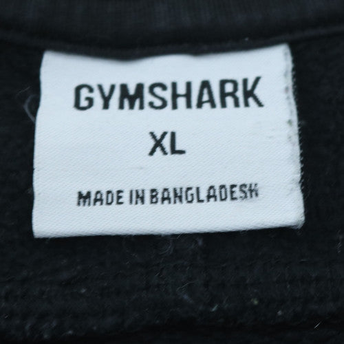 Gymshark Men's Black XL Crew Neck Pullover Sweatshirt