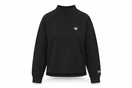 Champion Women's Black Small Crew Neck Pullover Sweatshirt