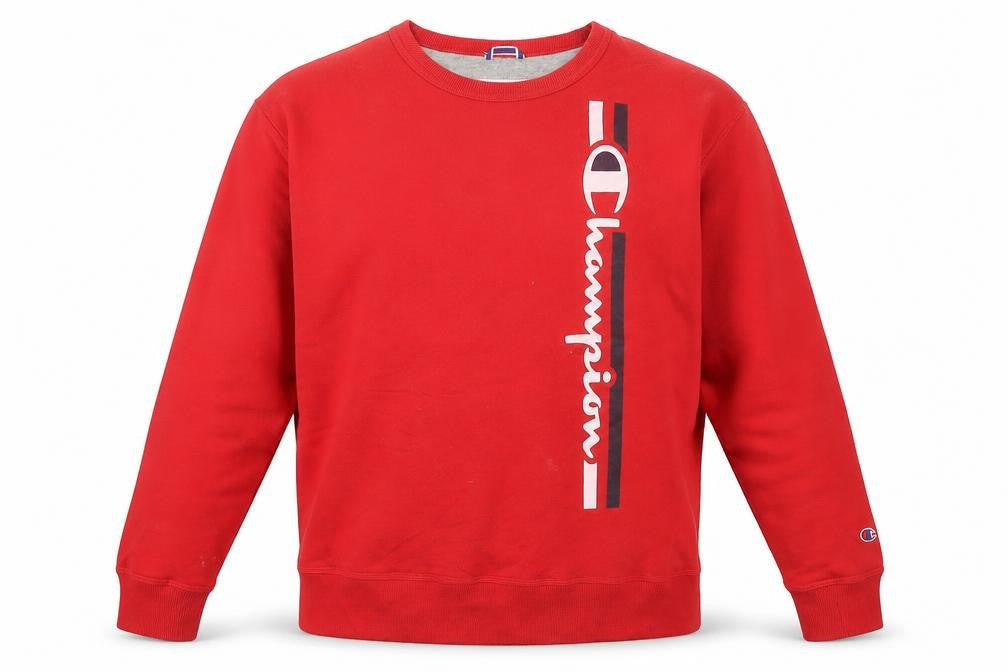 Champion Men’s Red XL Pullover Graphic Sweatshirt
