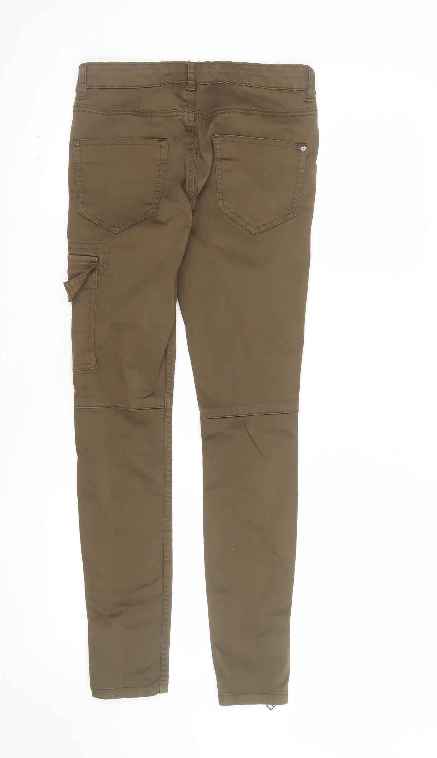 Denim Co. Women’s Brown Skinny Cargo Jeans Size 6