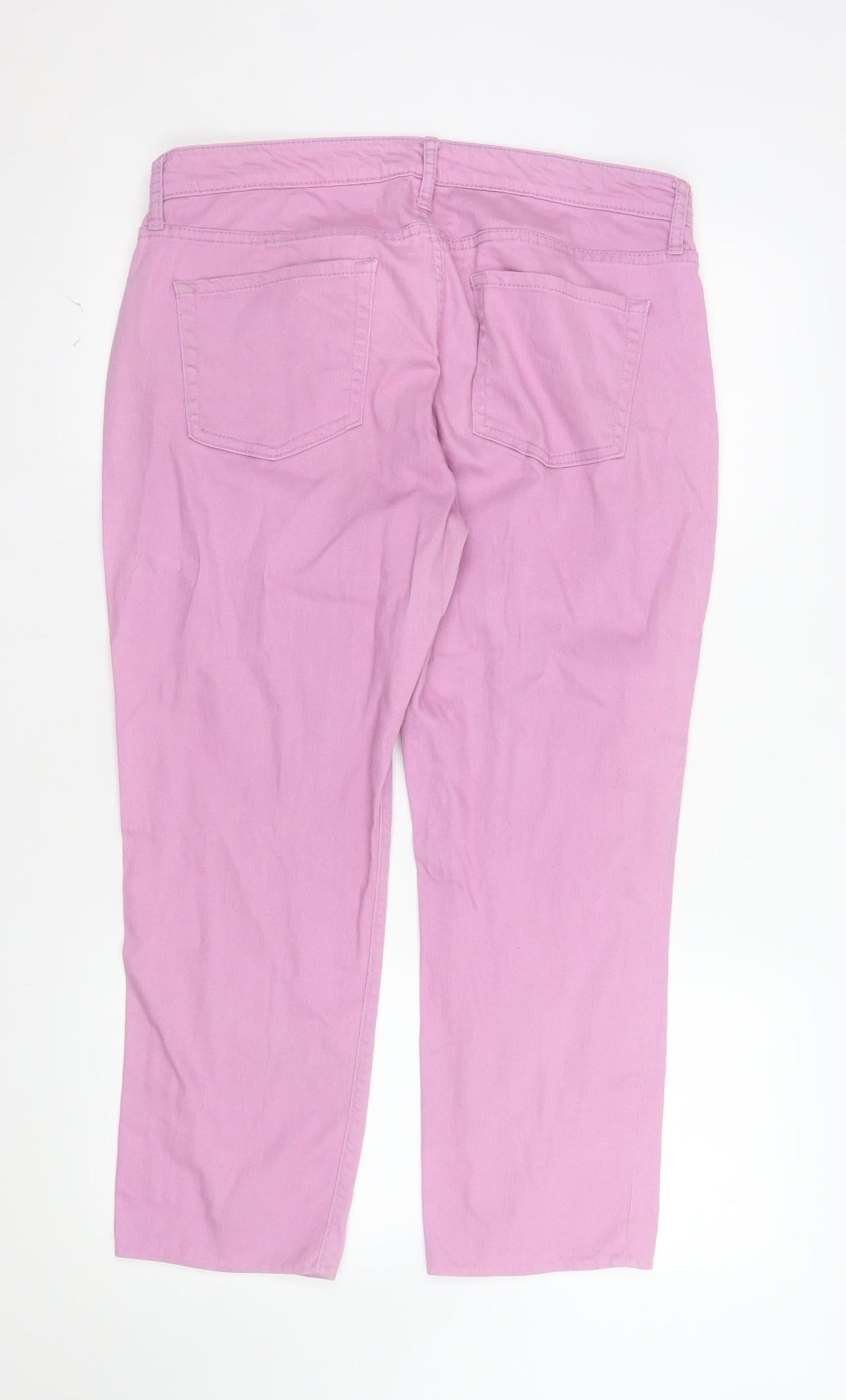 Gap Women's Pink Skinny Jeans Size 8 Slim Fit Mid Rise Denim