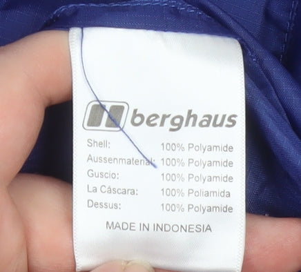 Berghaus Men's Blue M Windproof Lightweight Hooded Jacket