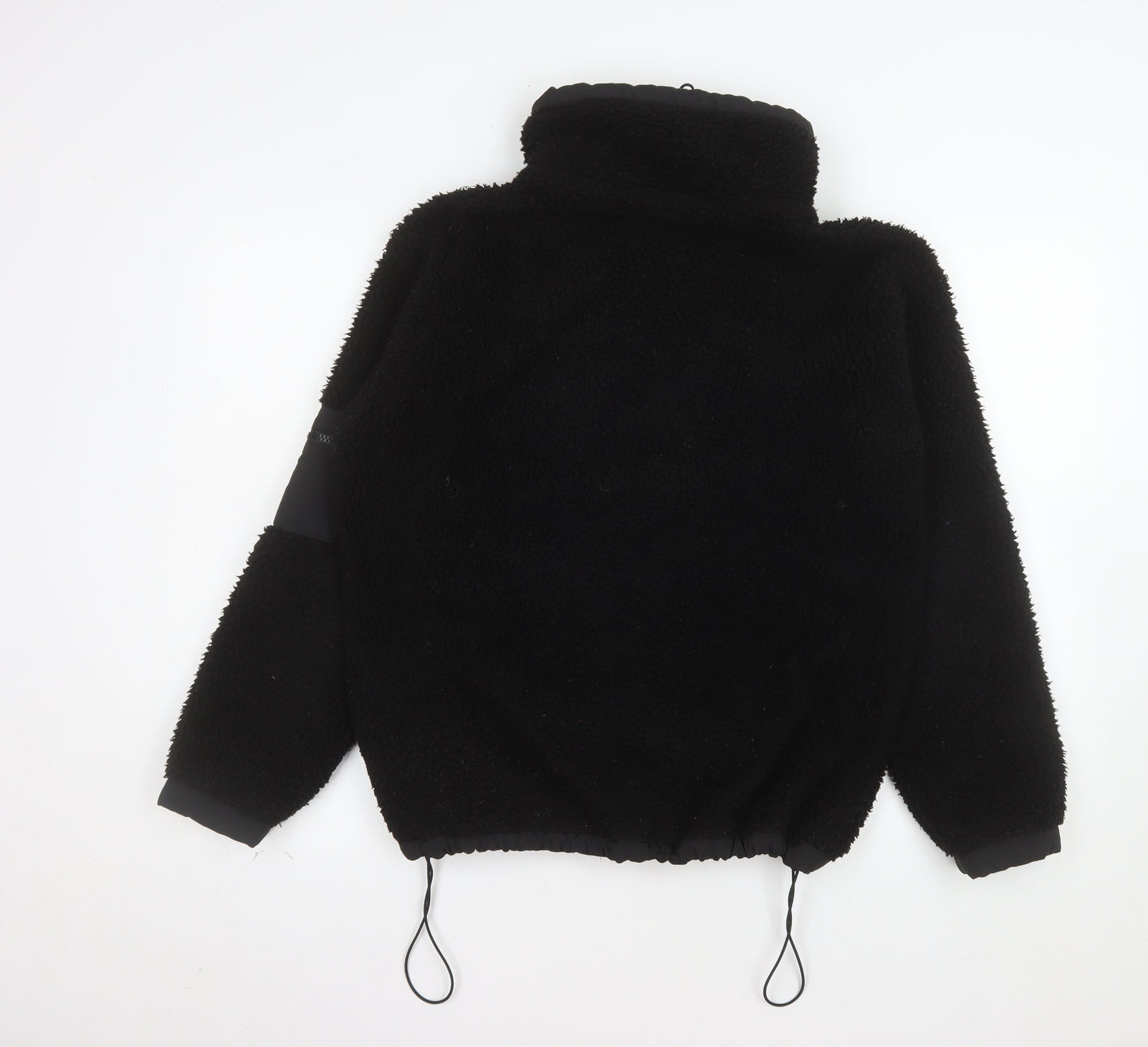 Urban Outfitters Men's Black Fleece Full Zip Jacket XS