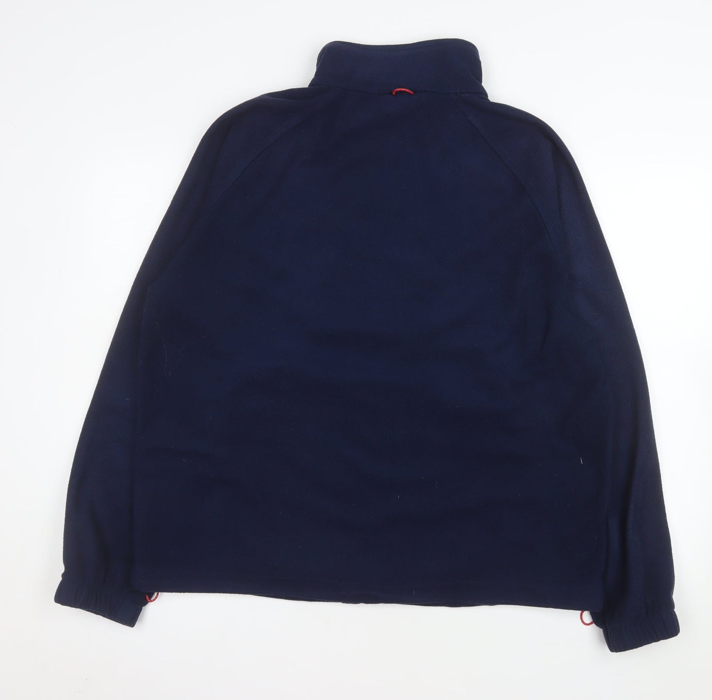 Trespass Men Blue Fleece Full Zip Outdoor Jacket Size L