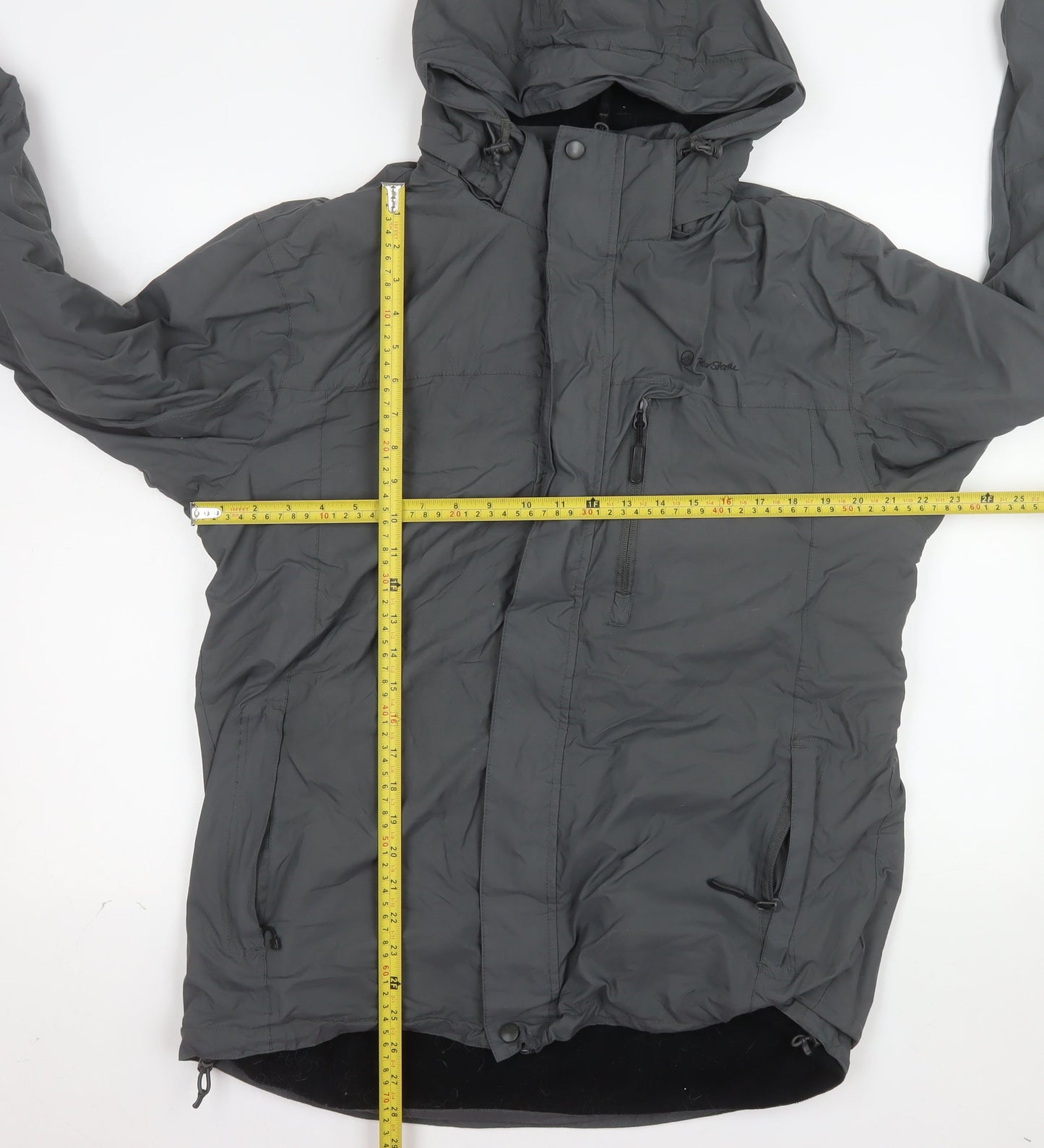 Peter Storm Women’s Grey Waterproof Hooded Parka Jacket Size M