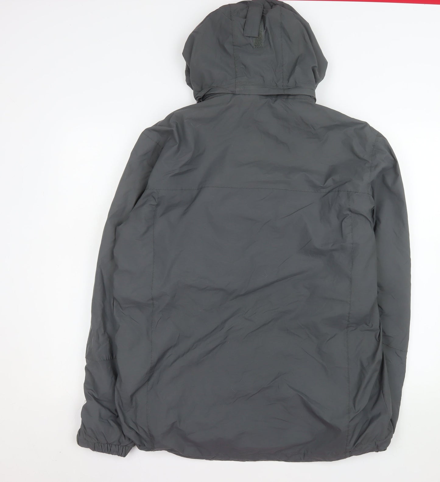 Peter Storm Women’s Grey Waterproof Hooded Parka Jacket Size M
