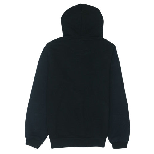 Puma Women Black Medium Pullover Hoodie with Logo