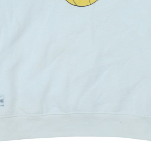 Primark Men’s White Los Angeles Lakers Sweatshirt Size S Pullover
