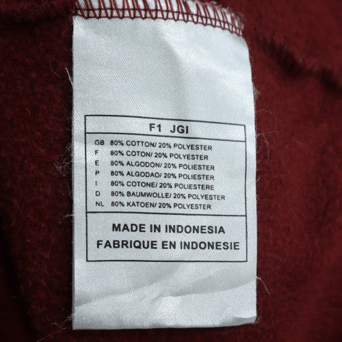 Nike Men's Brown Pullover Hoodie M Fleece Logo Sweatshirt