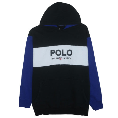 Ralph Lauren Men's Black 4XL Pullover Hoodie with Logo