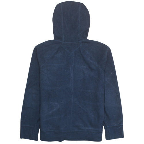 Tommy Hilfiger Womens Navy Full Zip Hoodie Fleece Size M