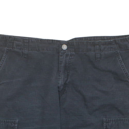 Carhartt Men's Black Cotton Canvas Cargo Shorts Size 36 Regular