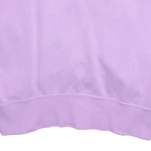 Nike Women's Lilac Pullover Hoodie L Cotton Blend Comfortable Sweatshirt