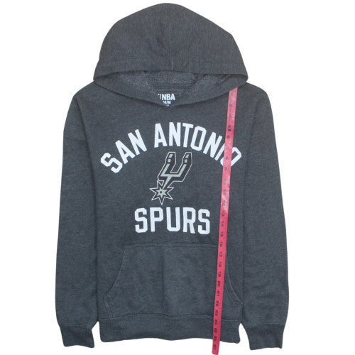 NBA Men’s Grey San Antonio Spurs Pullover Hoodie Medium