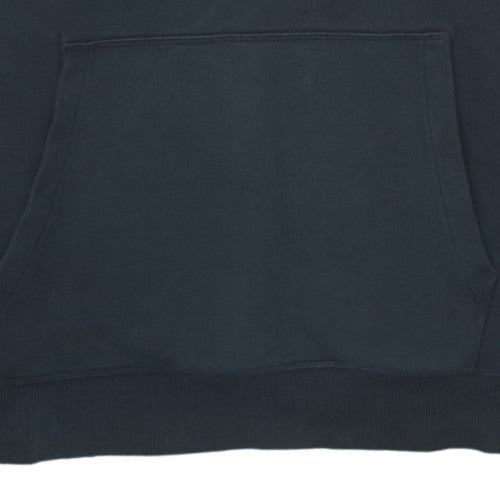 Hugo Boss Men's Black Pullover Hoodie L Regular Fit Cotton Logo