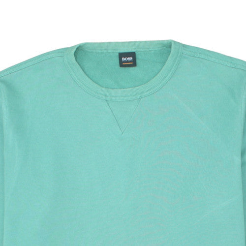 Hugo Boss Men's Green 2XL Crew Neck Pullover Sweatshirt