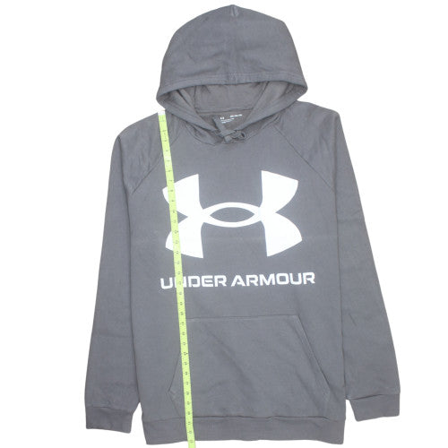 Under Armour Men's Grey 4XL Pullover Hoodie with Logo
