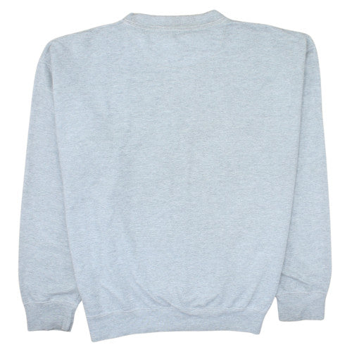 Chaps Ralph Lauren Men's Grey Sweatshirt M Crew Neck Logo Pullover
