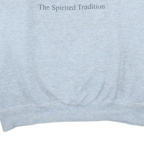 Chaps Ralph Lauren Men's Grey Sweatshirt M Crew Neck Logo Pullover